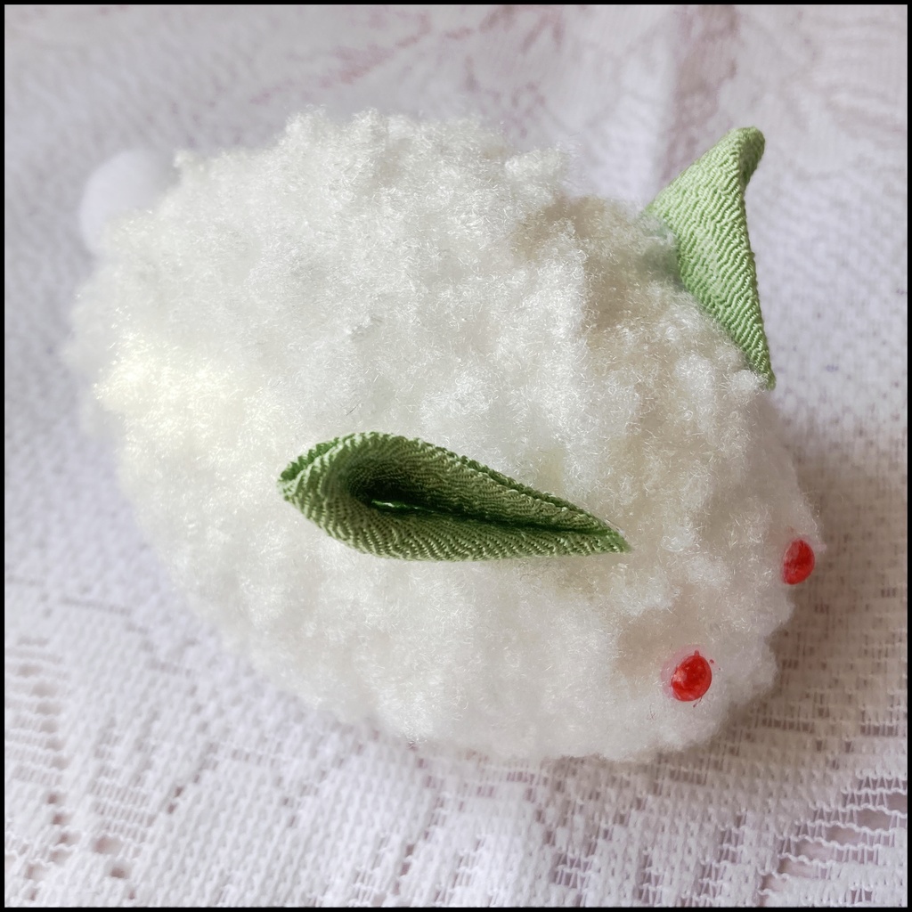 🐇 雪うさぎ帽子 🐇