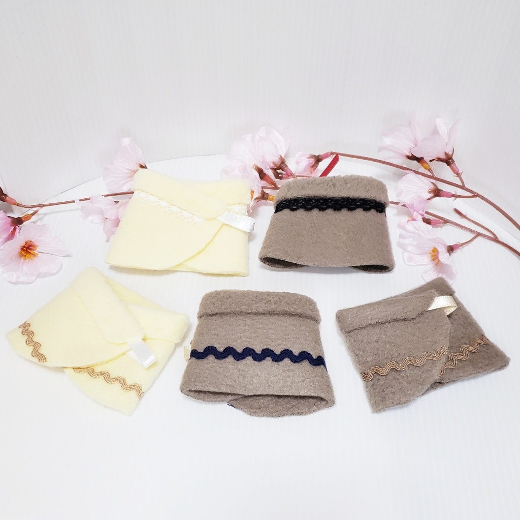 『 おもち・ちゅんコレ用よそいきケープ』