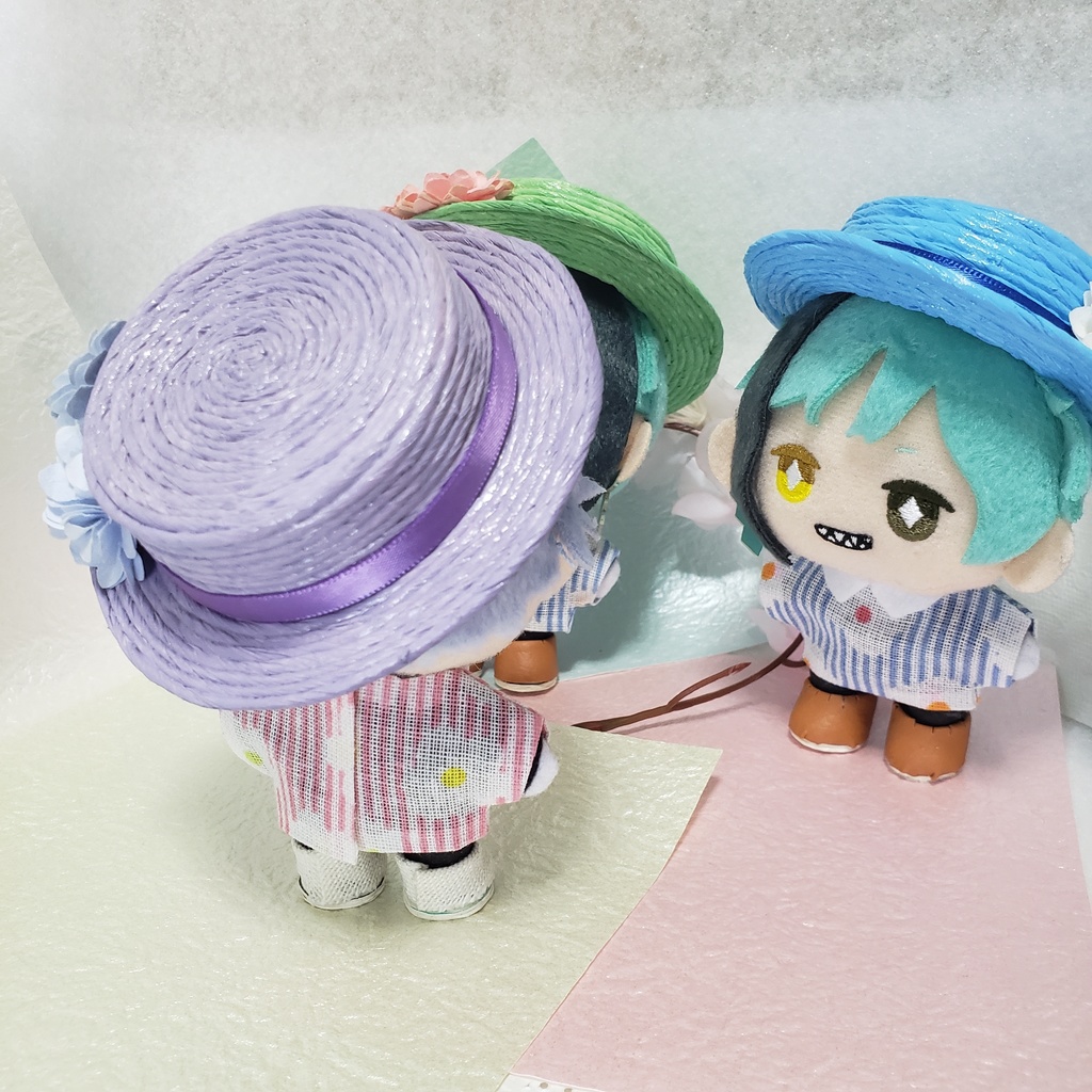 10cmぬい用パステルカラー帽子