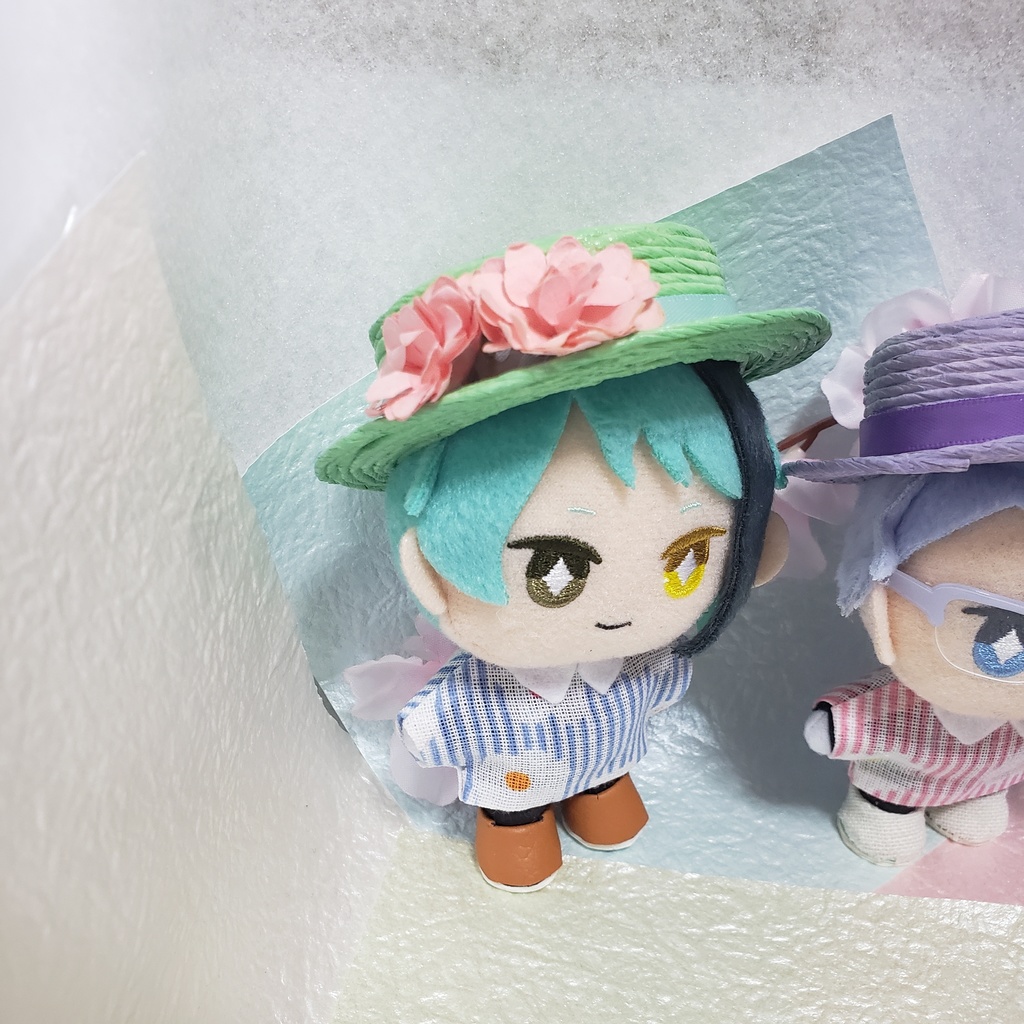 10cmぬい用パステルカラー帽子