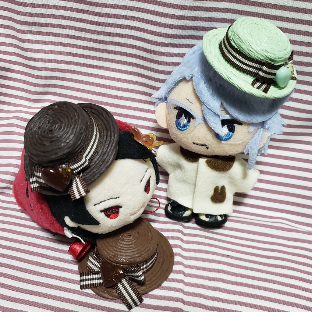 もちマス＆10cmぬいぐるみ用『チョコレートのぼうし』
