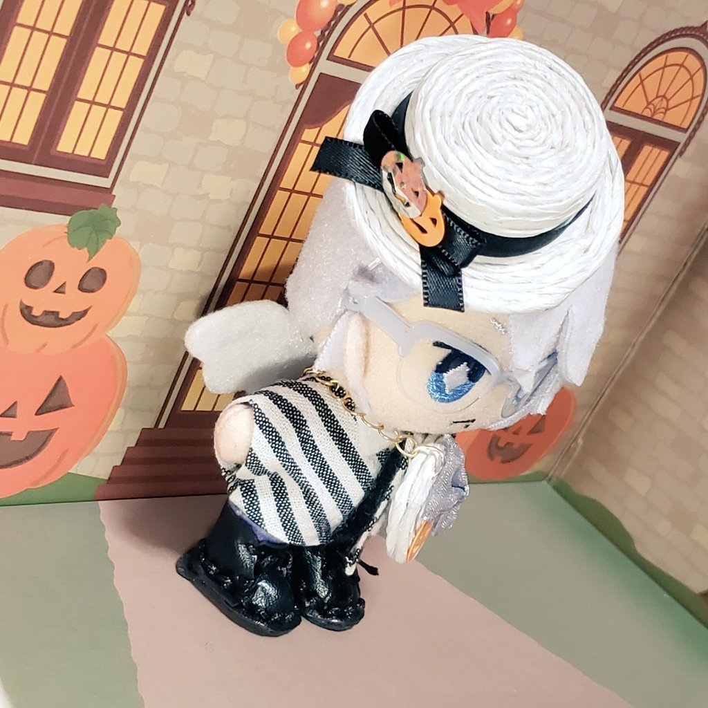 ハロウィンクリップ あくまの羽根 てんしの羽根