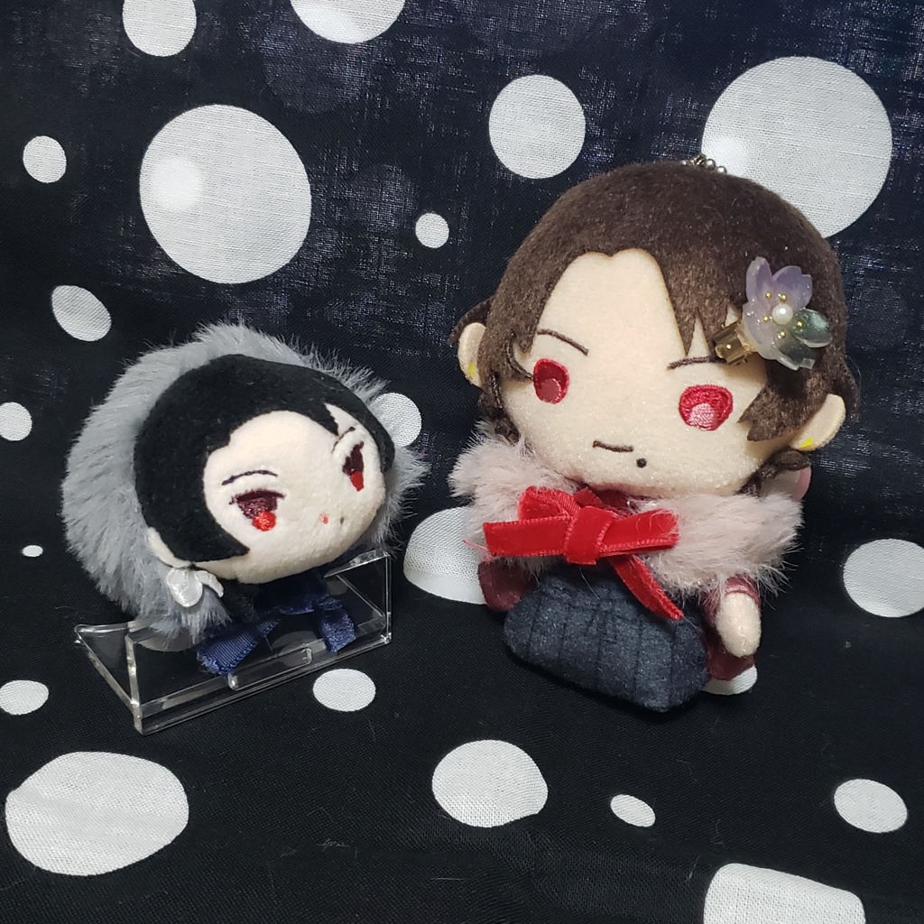 ぬいぐるみ・フィギュア用ふわふわファーマフラー