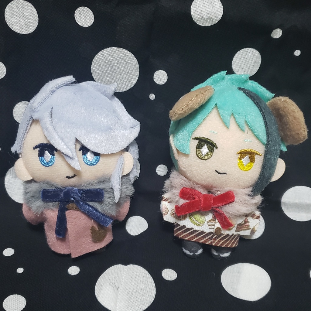 ぬいぐるみ・フィギュア用ふわふわファーマフラー