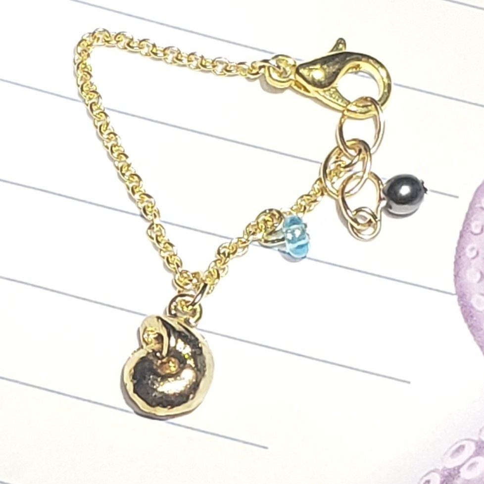 ぬいぐるみ用 貝チャームのペンダント