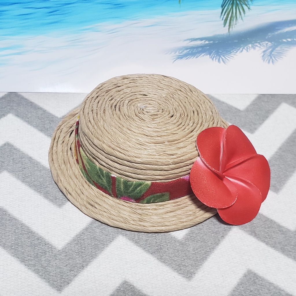 10~12cmぬい用 トロピカルな帽子