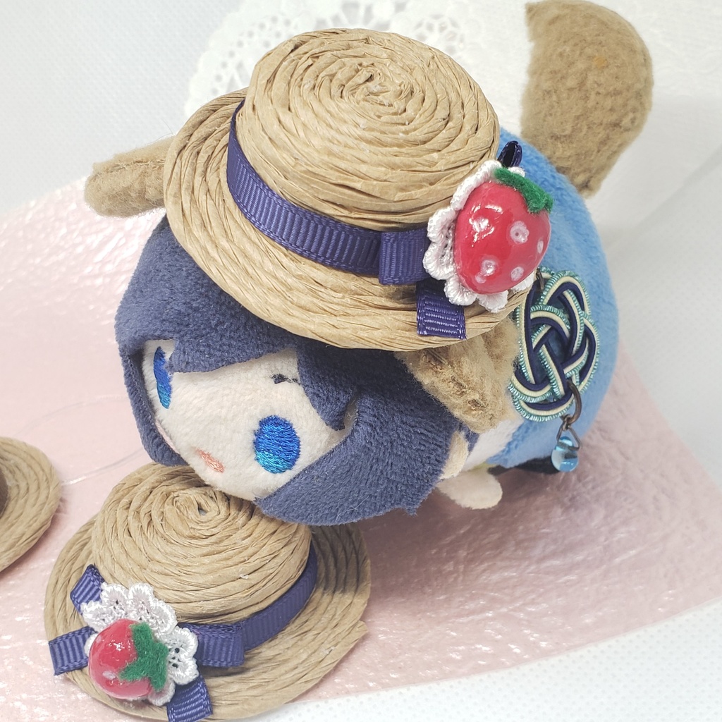 いちごの麦わらぼうし🍓