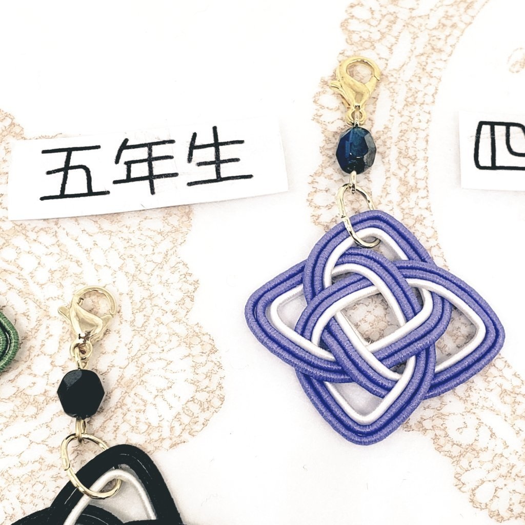 忍たまモチーフ 手裏剣型・水引マスコット