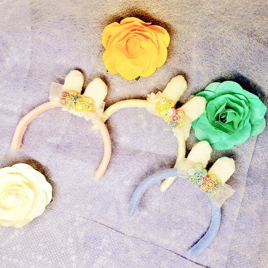 もち・ぬい用 うさ耳カチューシャ(大・小)