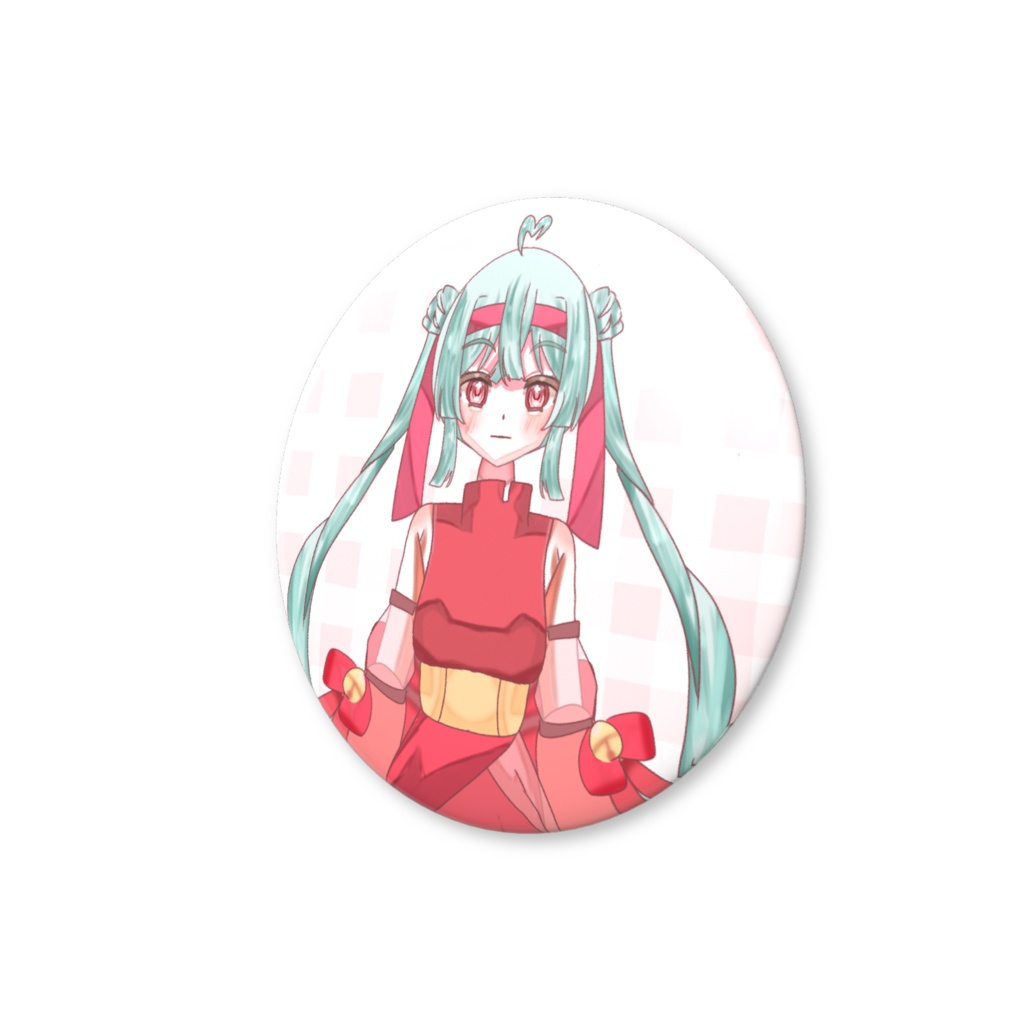 月詠もっちん缶バッチ A