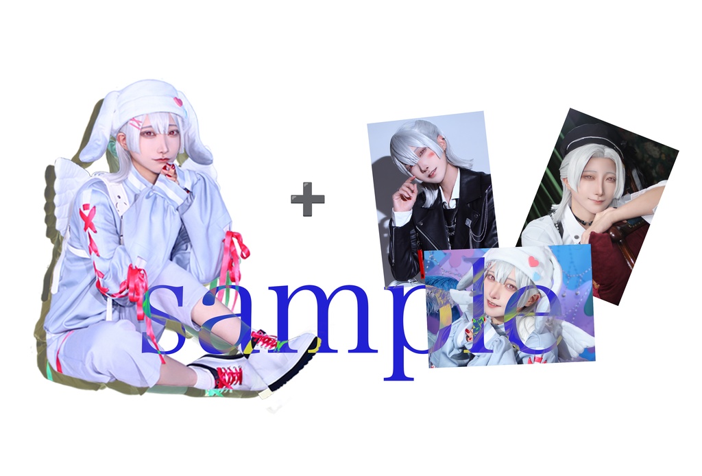 アクリルスタンド➕弦月コスプレブロマイド（3枚1セット）