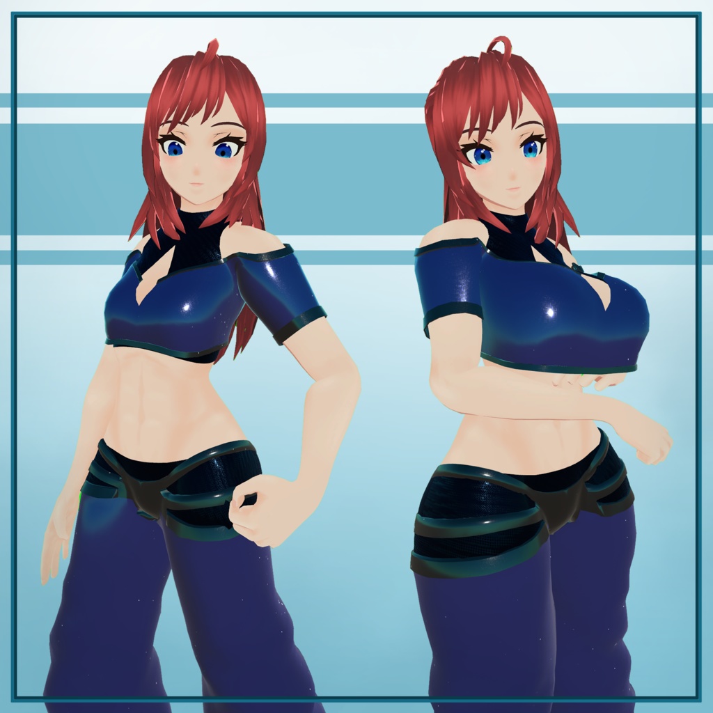VRC Original 3D Model "Kaylen"