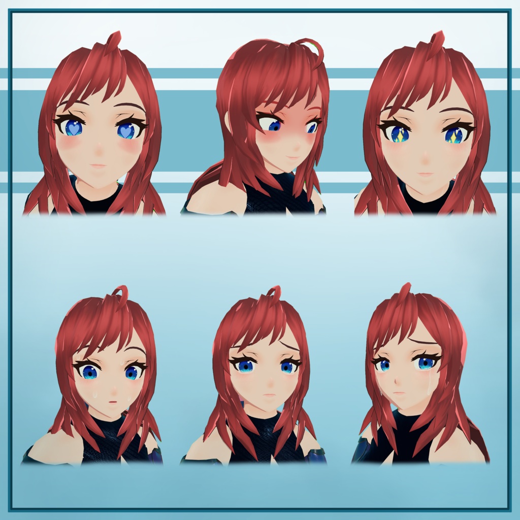 VRC Original 3D Model "Kaylen"