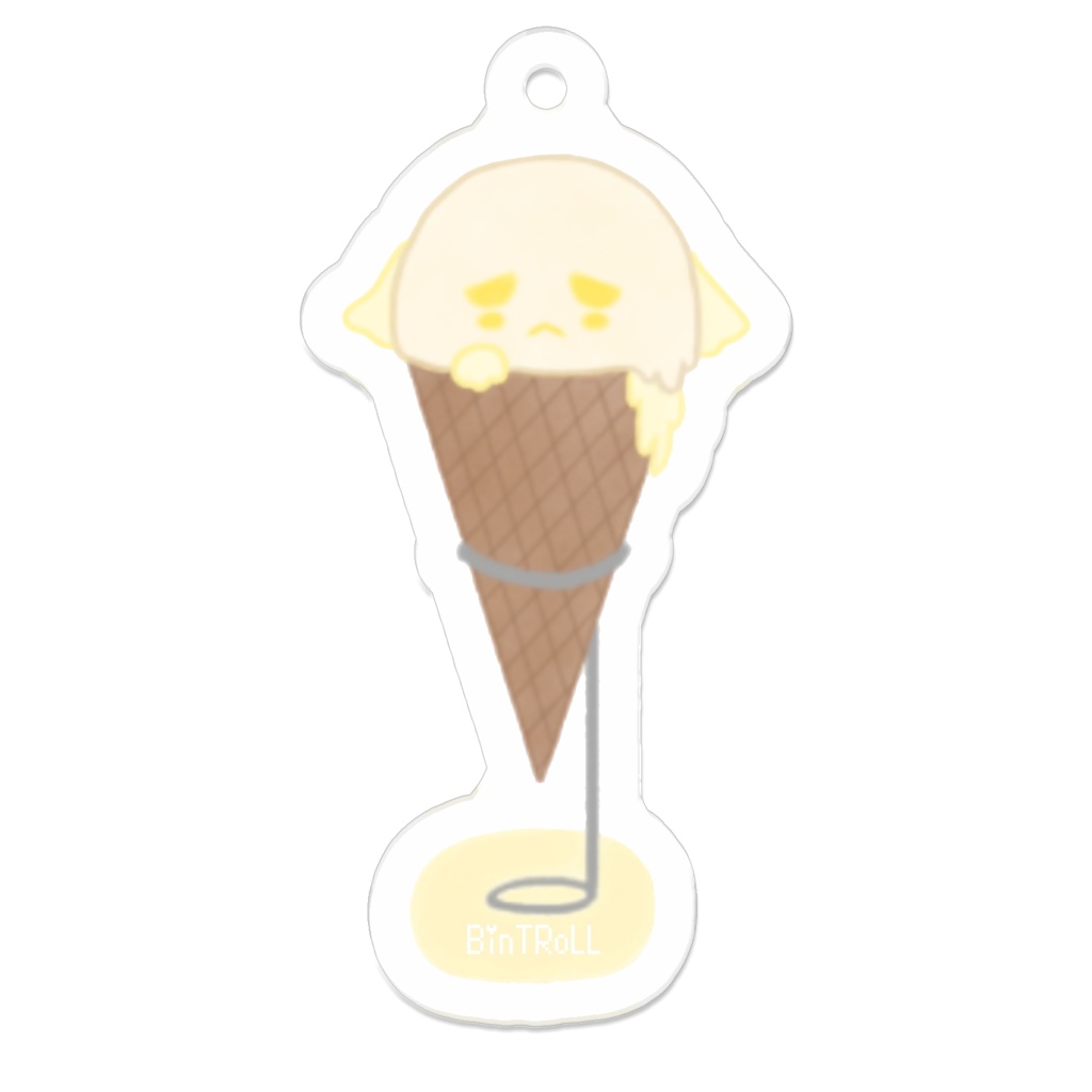 はこ風アイスのアクキー