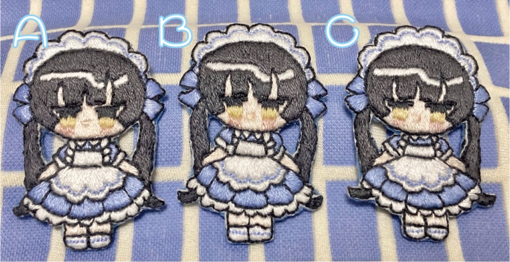 メイドCygnetちゃんブローチ