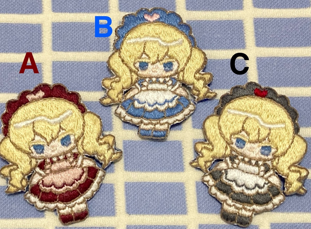 メイドGrusちゃんブローチ