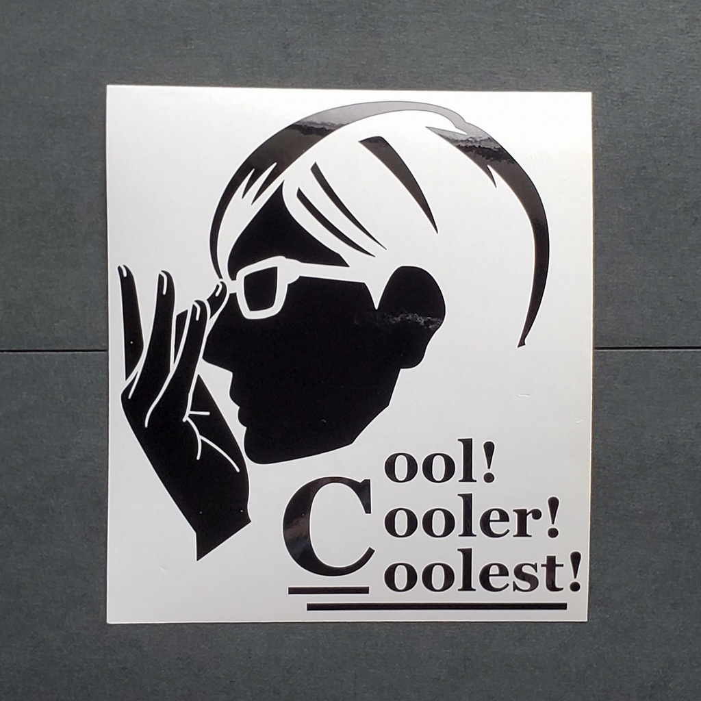 坂本ですが カッティングステッカー