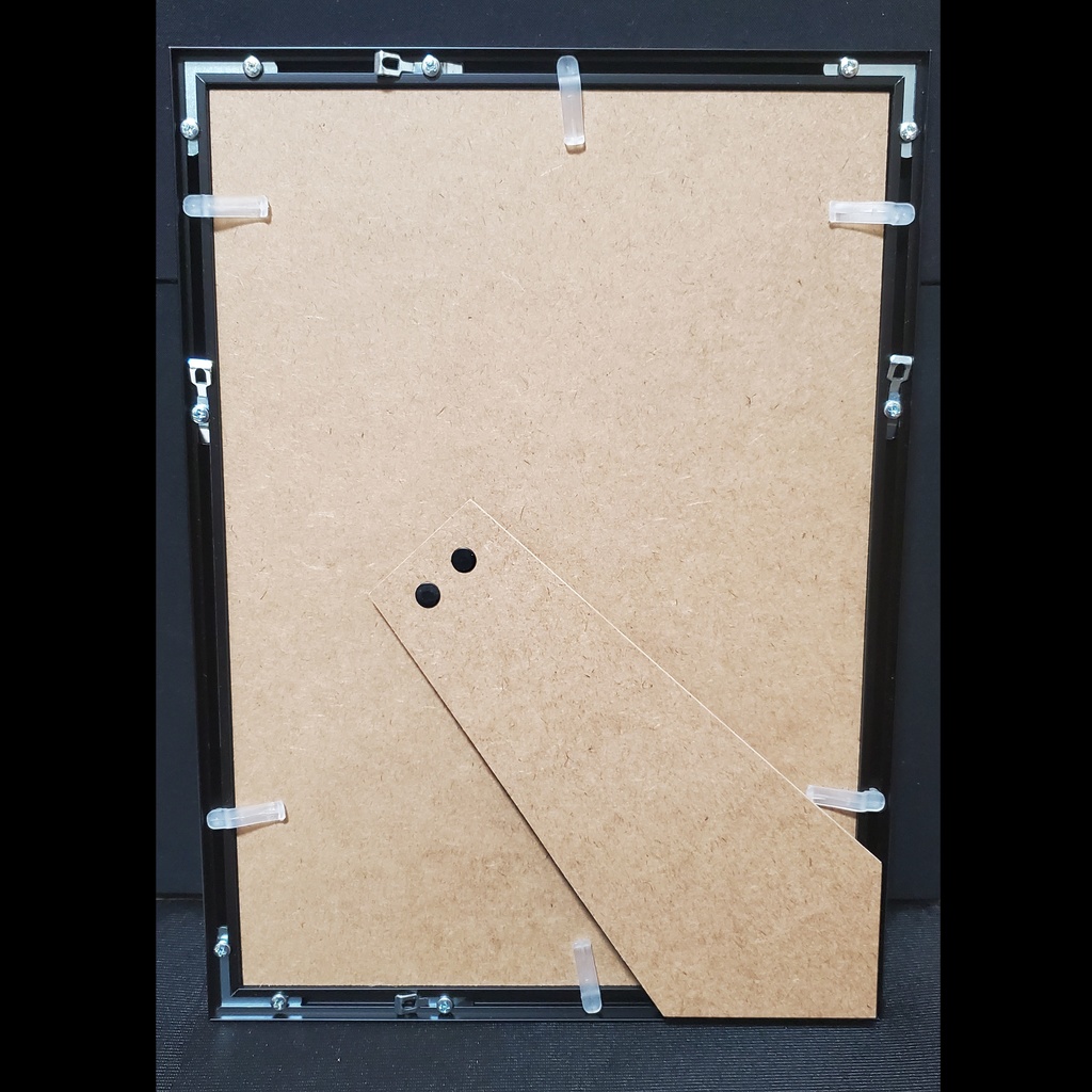 ホロライブ 宝鐘マリン メタルポスター A4サイズ 額縁入り