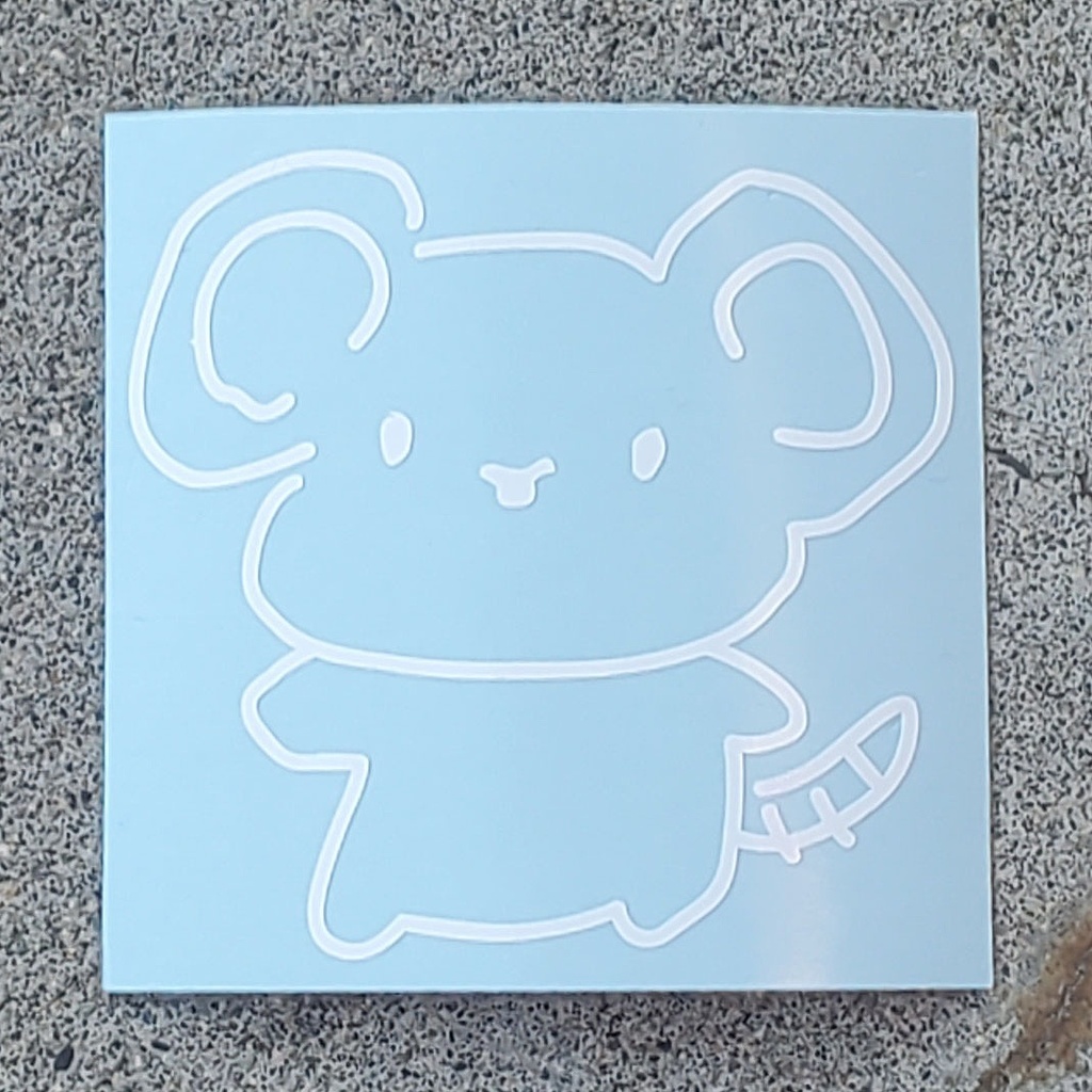 オリジナル ゆるキャラ1 カッティングステッカー