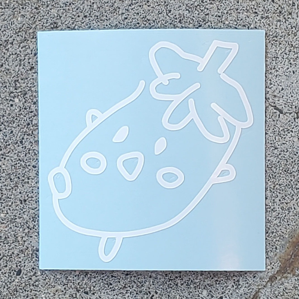 オリジナル ゆるキャラ2 カッティングステッカー