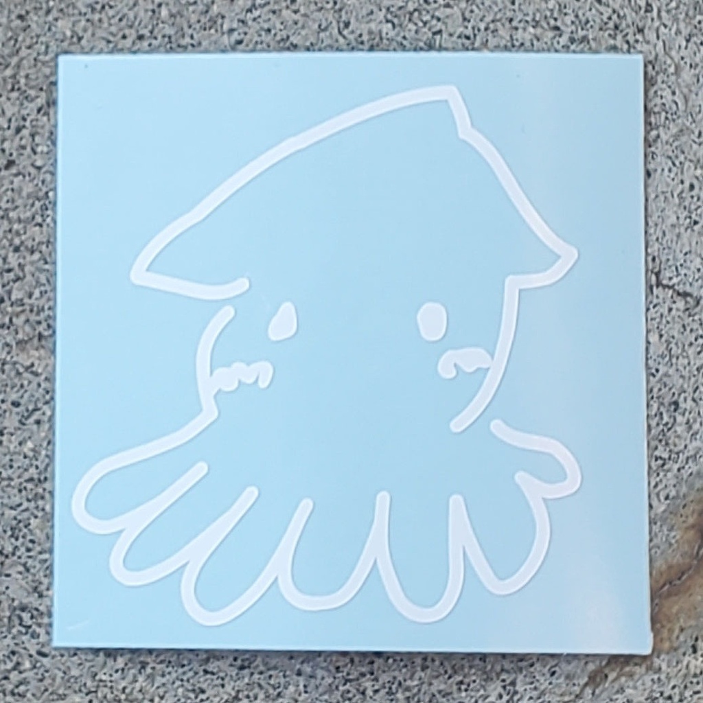 オリジナル ゆるキャラ4 カッティングステッカー