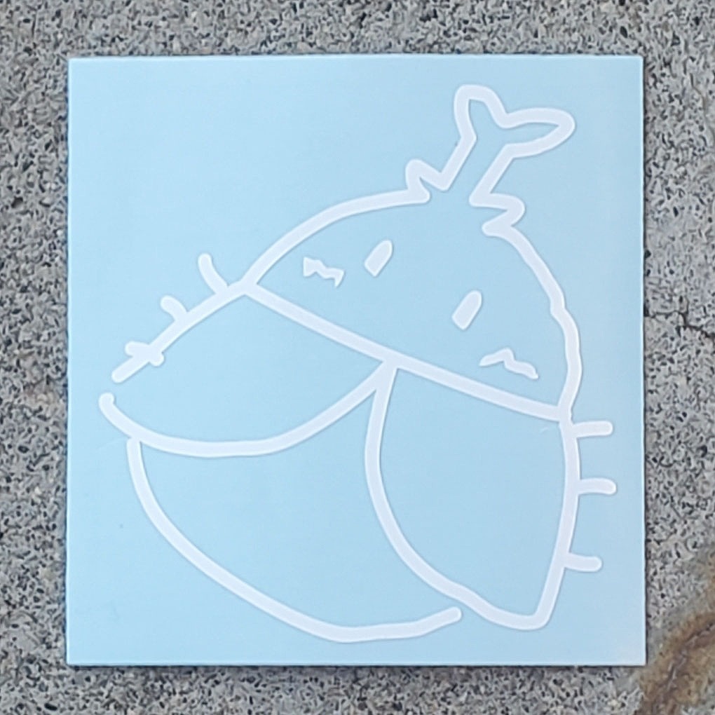 オリジナル ゆるキャラ5 カッティングステッカー