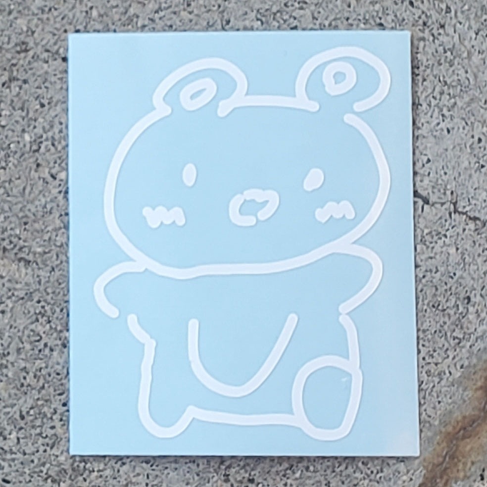 オリジナル ゆるキャラ6 カッティングステッカー