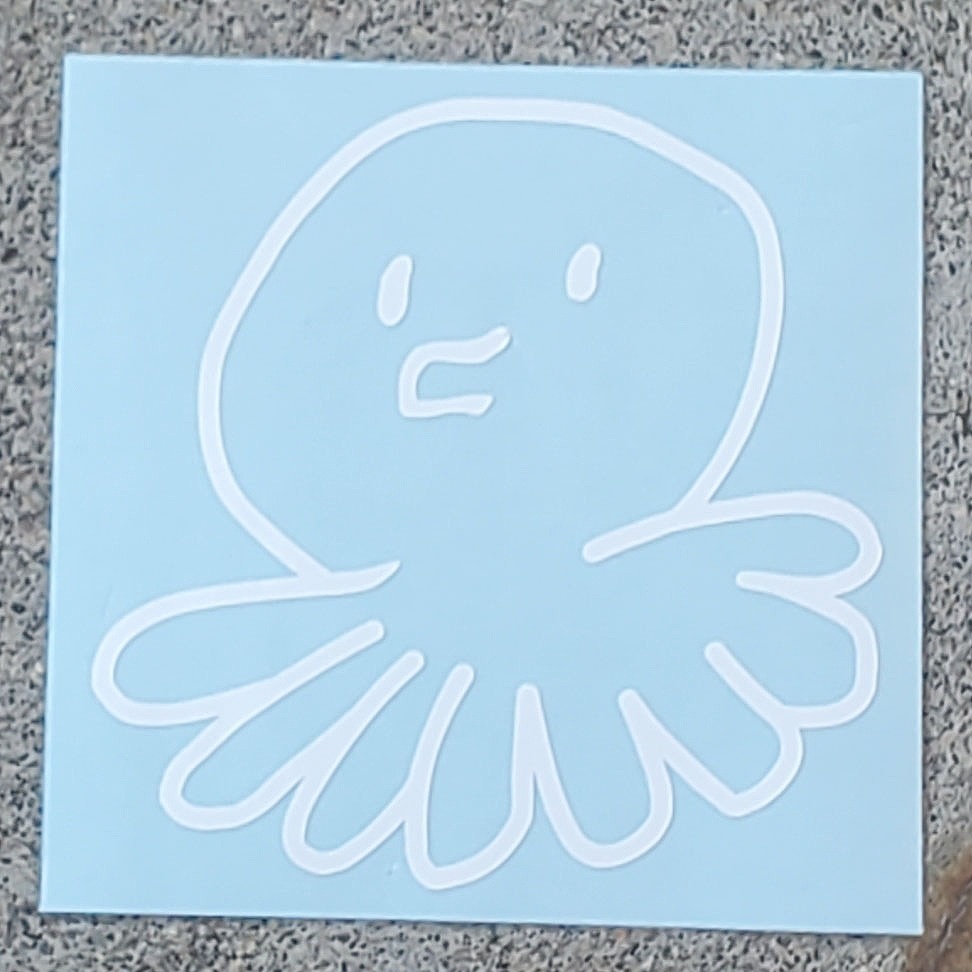 オリジナル ゆるキャラ7 カッティングステッカー