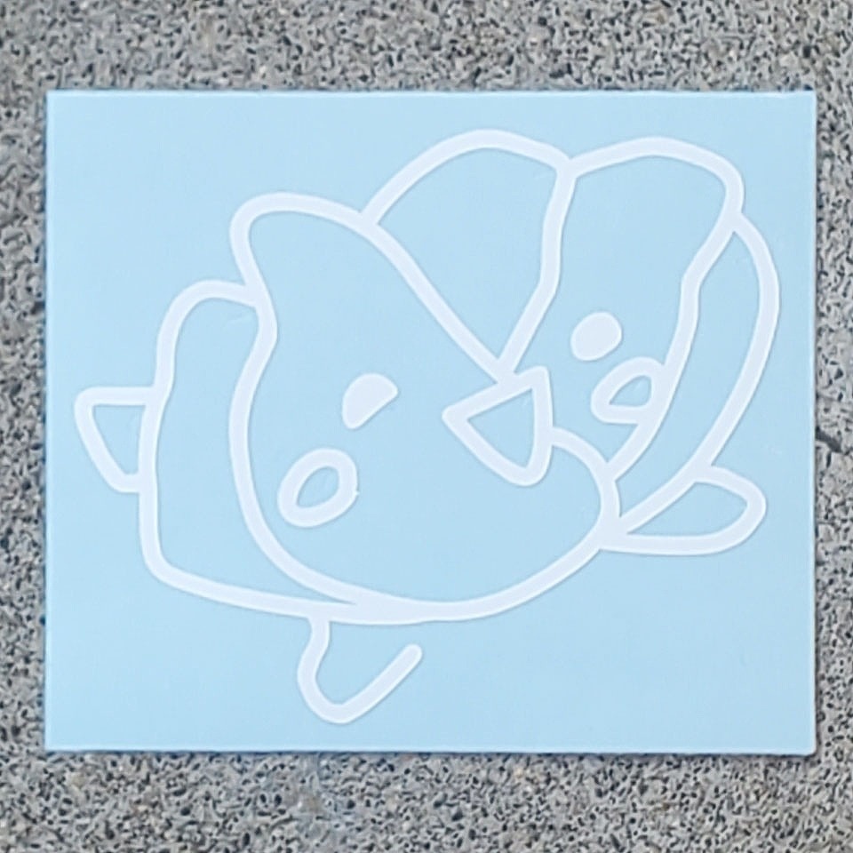 オリジナル ゆるキャラ9 カッティングステッカー