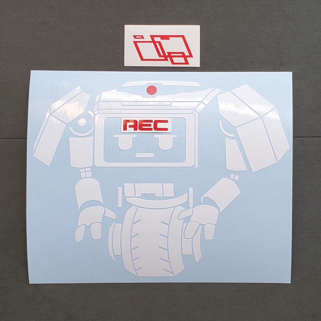 ブルアカ　ケイ　ドラレコ風カッティングステッカー