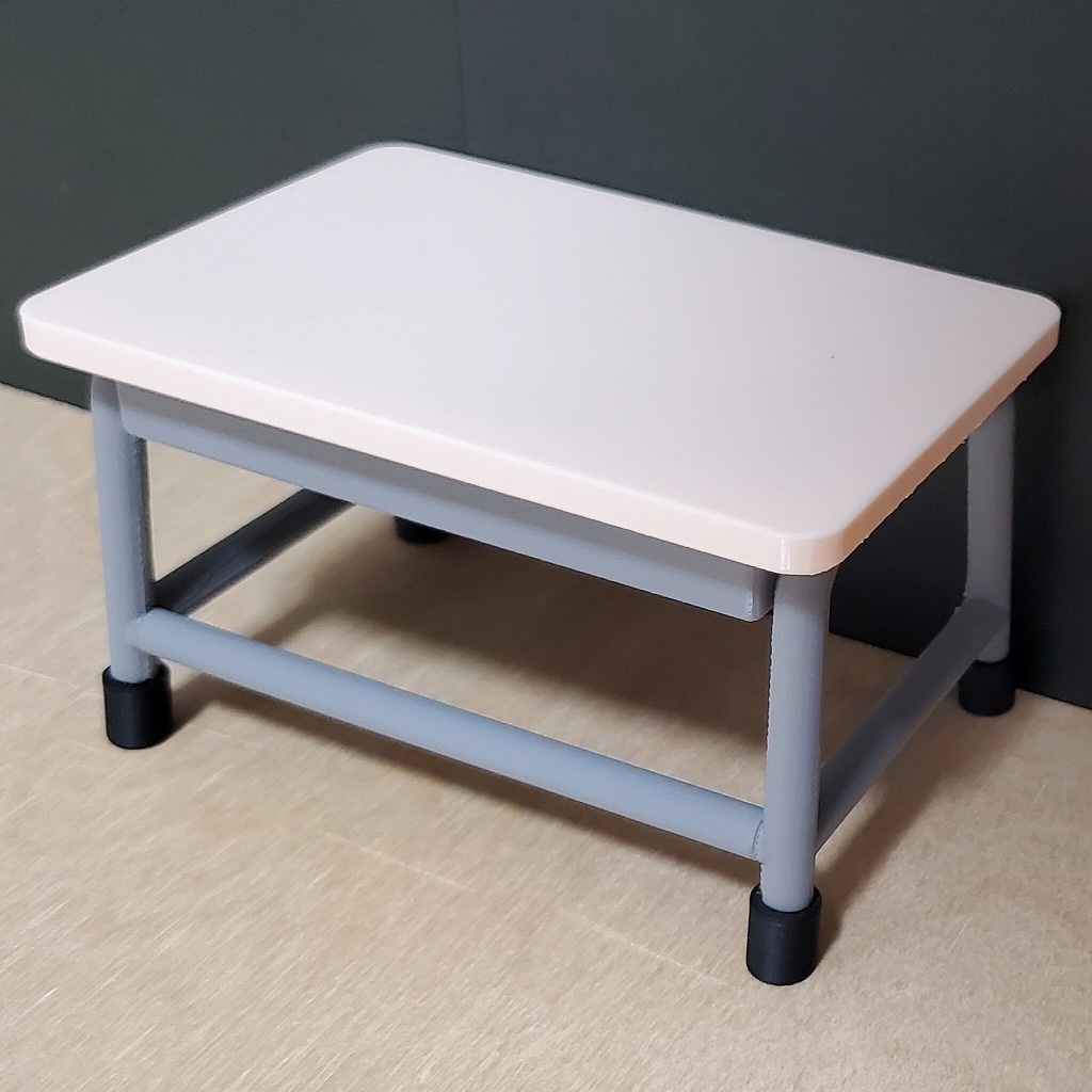 ブルアカ　ちょこぷにぬいぐるみサイズの学習机