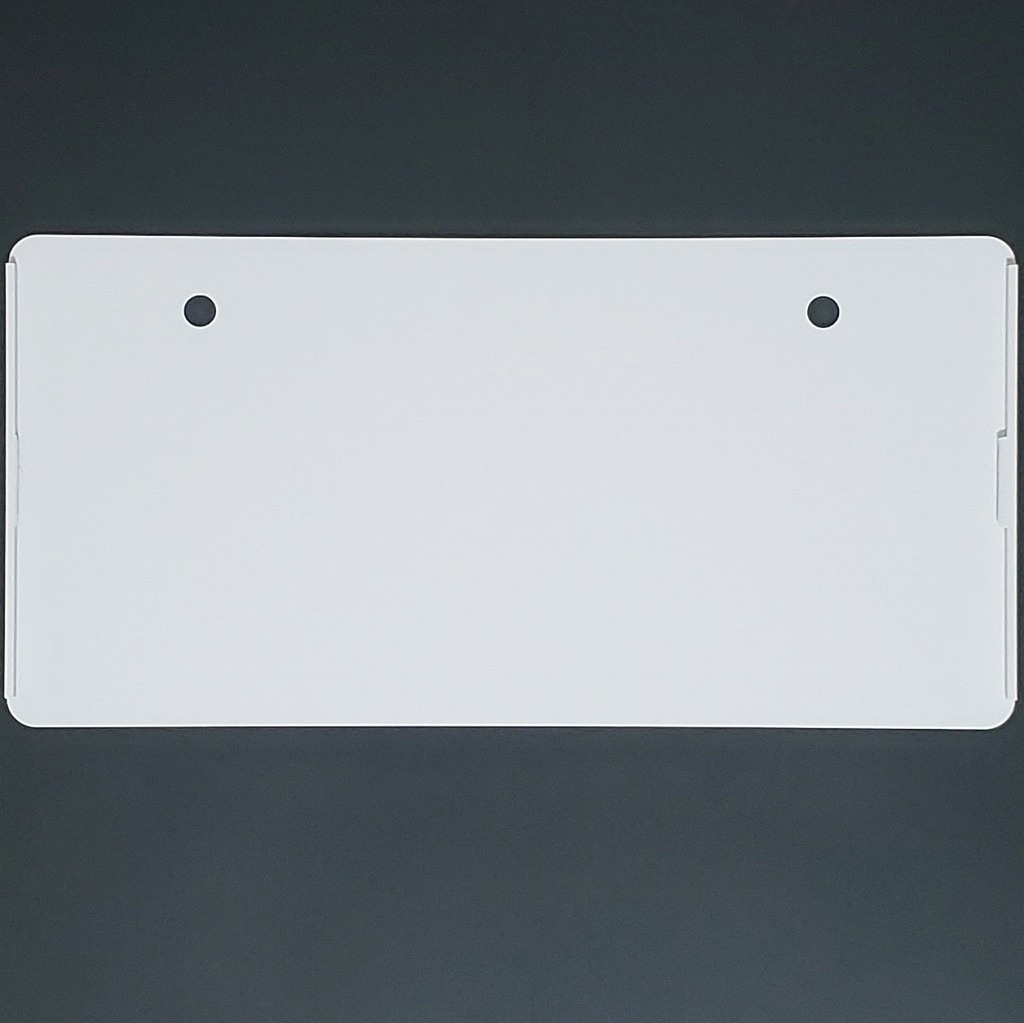 痛車とかの展示用ナンバープレートカバー