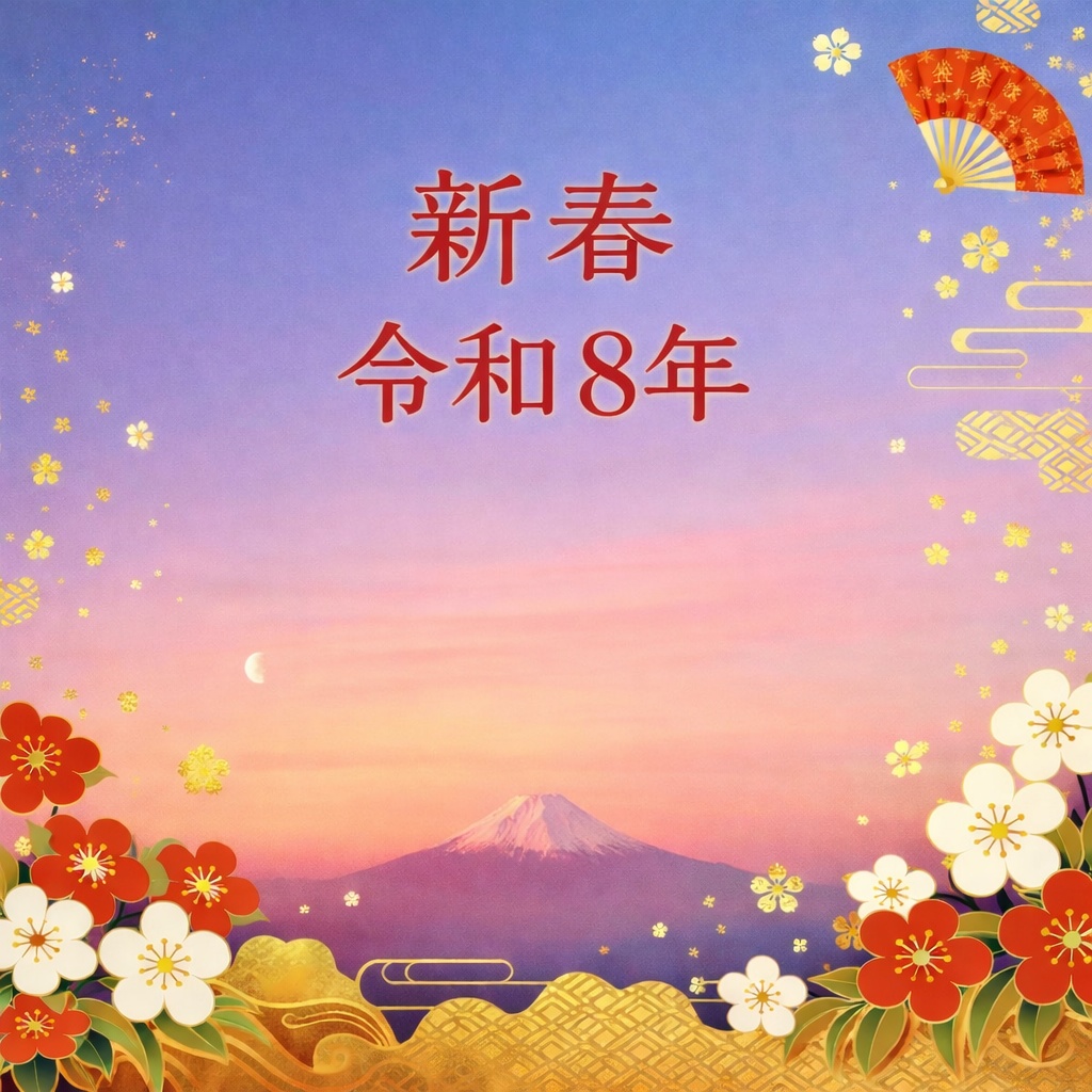 富士山・新年ビジュアル3点セット