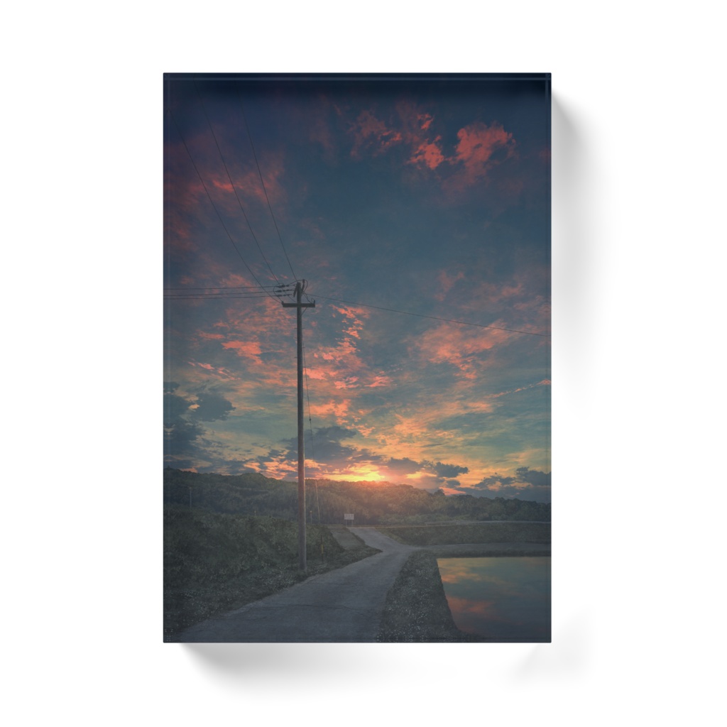 アクリルブロック 帰路5