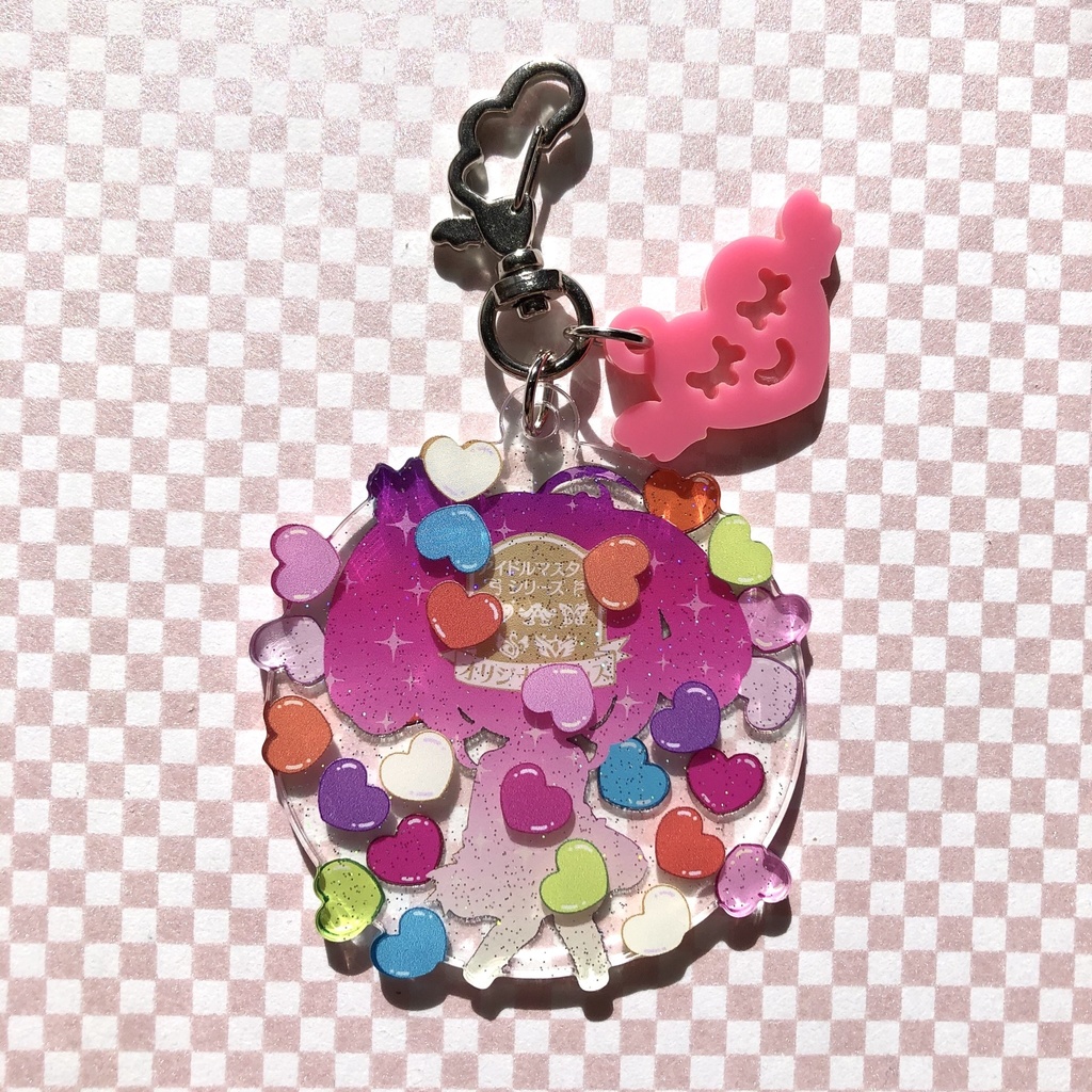 【ハート・モデル】佐藤心アクリルキーホルダー