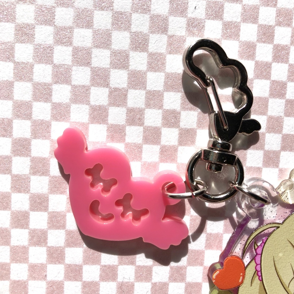 【ハート・モデル】佐藤心アクリルキーホルダー