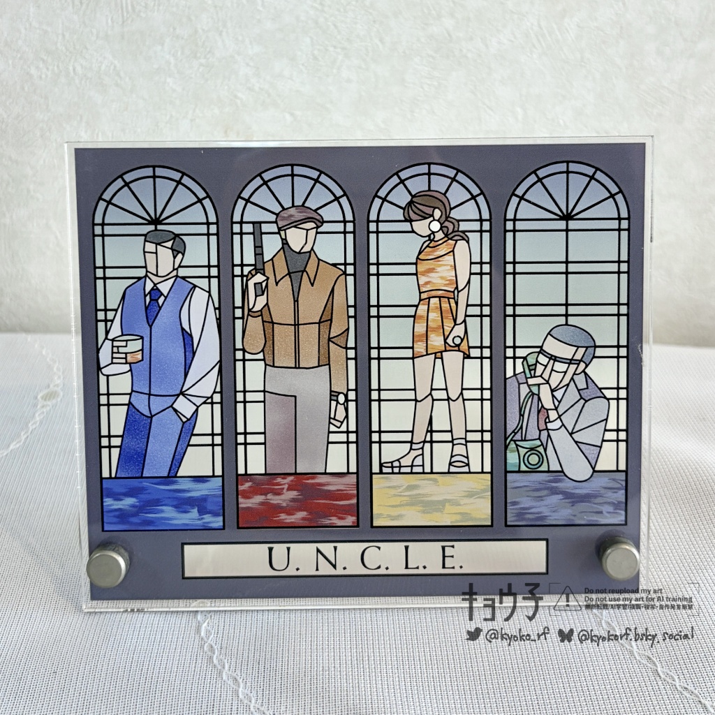UNCLE｜ステンドグラス調アクリルスタンド