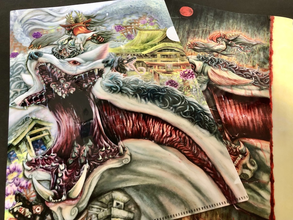 A4クリアファイル・祟り神