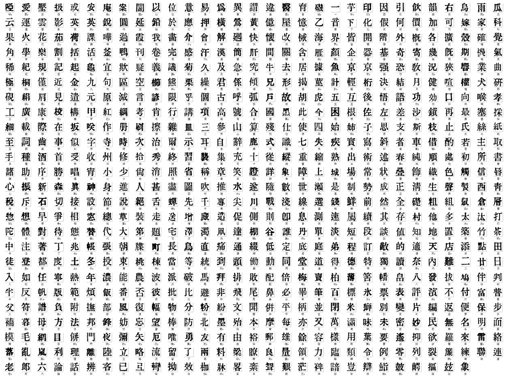 毛利れとろ明朝