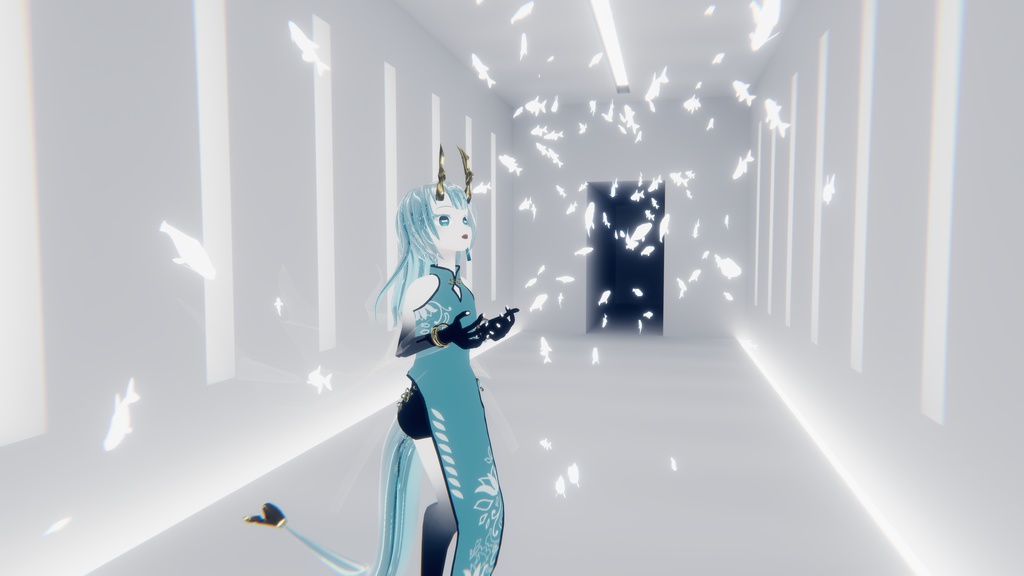 VRChat想定モデル -鯀-