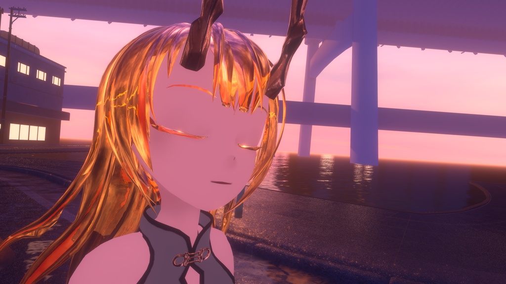 VRChat想定モデル -鯀-