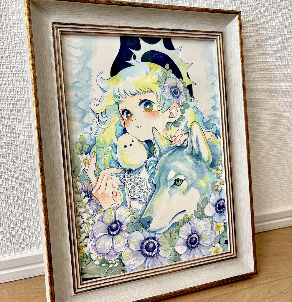 【額装原画】煌めく