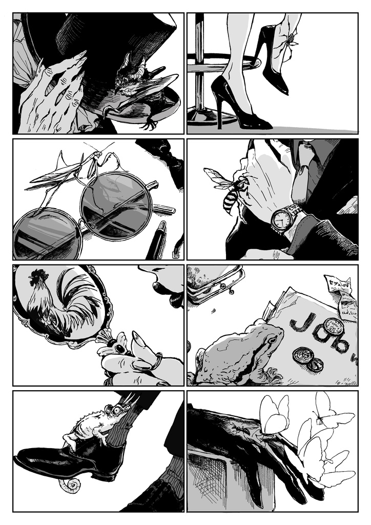 会社員の悪夢Tシャツ