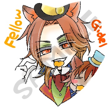 ハロウィン組ペロキャンキーホルダー