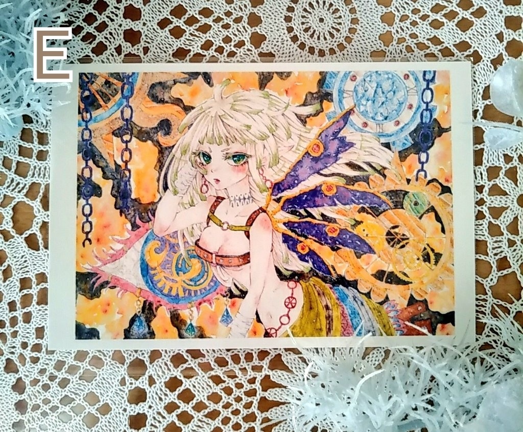 ポストカードA〜G(7種)