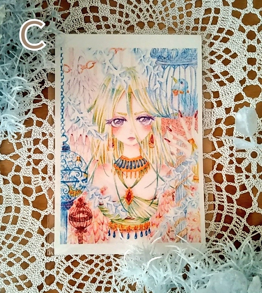 ポストカードA〜G(7種)