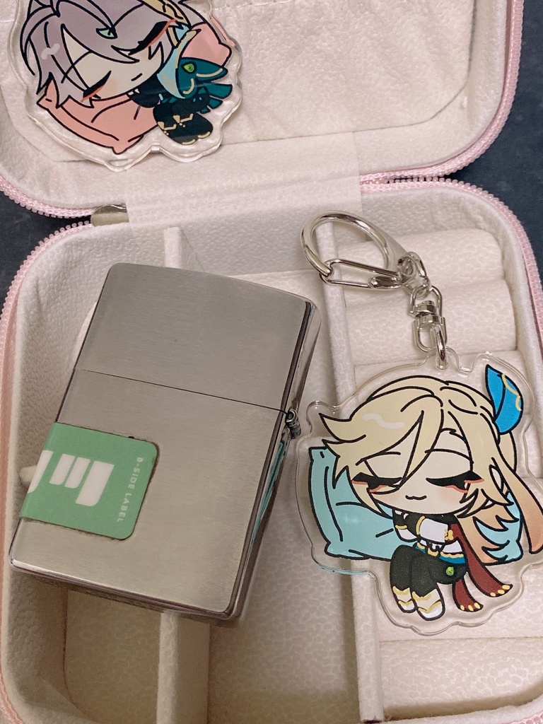 アルハイゼン&カーヴェ すやすやアクキー