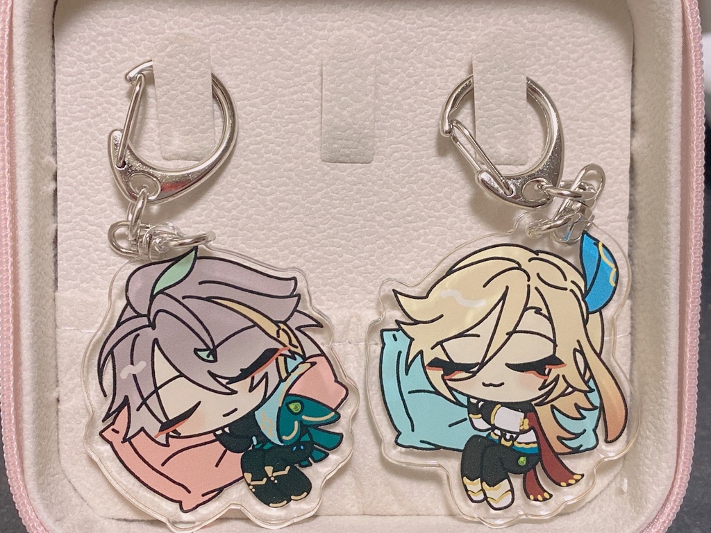 アルハイゼン&カーヴェ すやすやアクキー