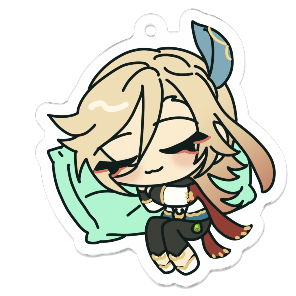 アルハイゼン&カーヴェ すやすやアクキー