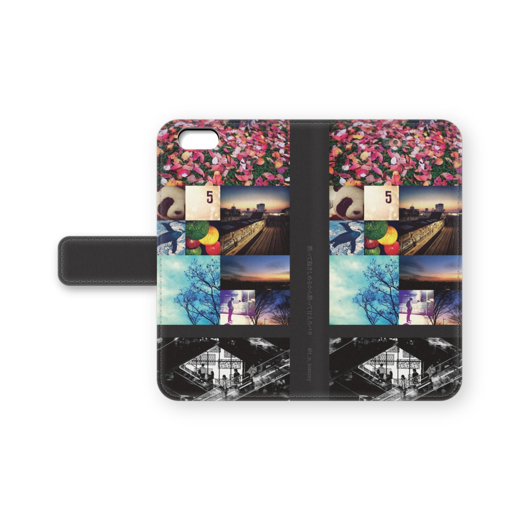 手帳型iPhoneケース-5〜6plus